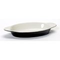 Tuxton China 3.38 in. Welsh Rarebit - Cobalt-Eggshell - 1 Dozen B2N-120